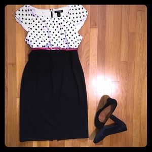 White House Black Market Dress sz 10